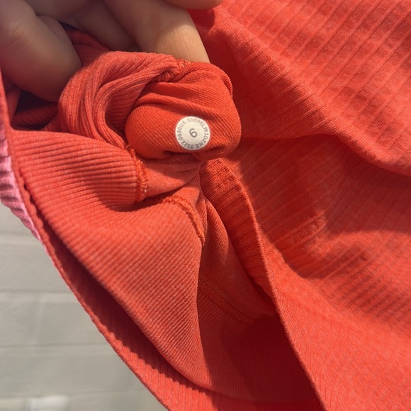 Lululemon Ebb to Street Long Sleeve Shirt Pale Raspberry - Picture 7 of 8